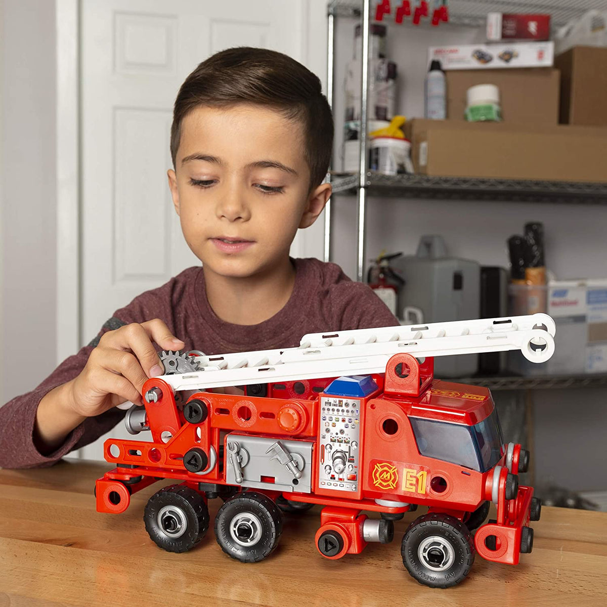 Meccano fire engine online