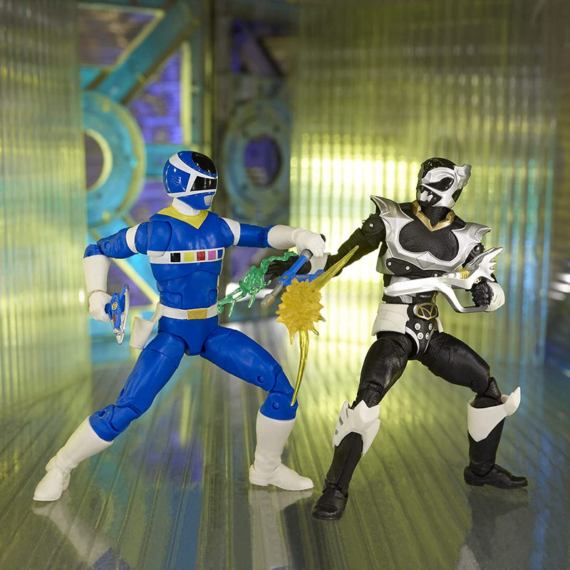 Power Rangers Lightning Collection In Space Blue Ranger Vs. In Space Psycho Silver Ranger