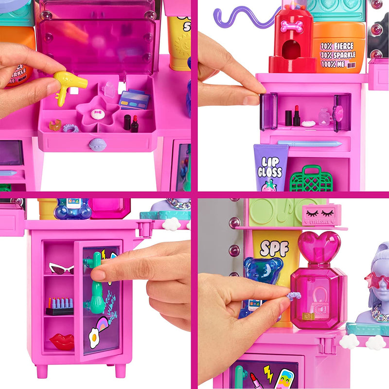 Barbie Extra Doll & Vanity Playset