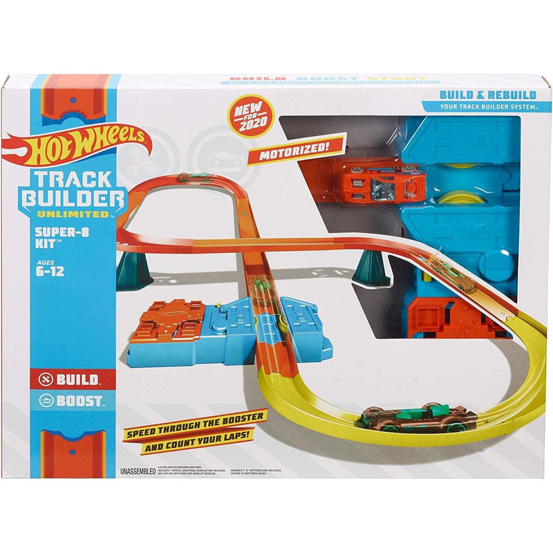 Hot Wheels Track Builder Unlimited Super-8 Kit