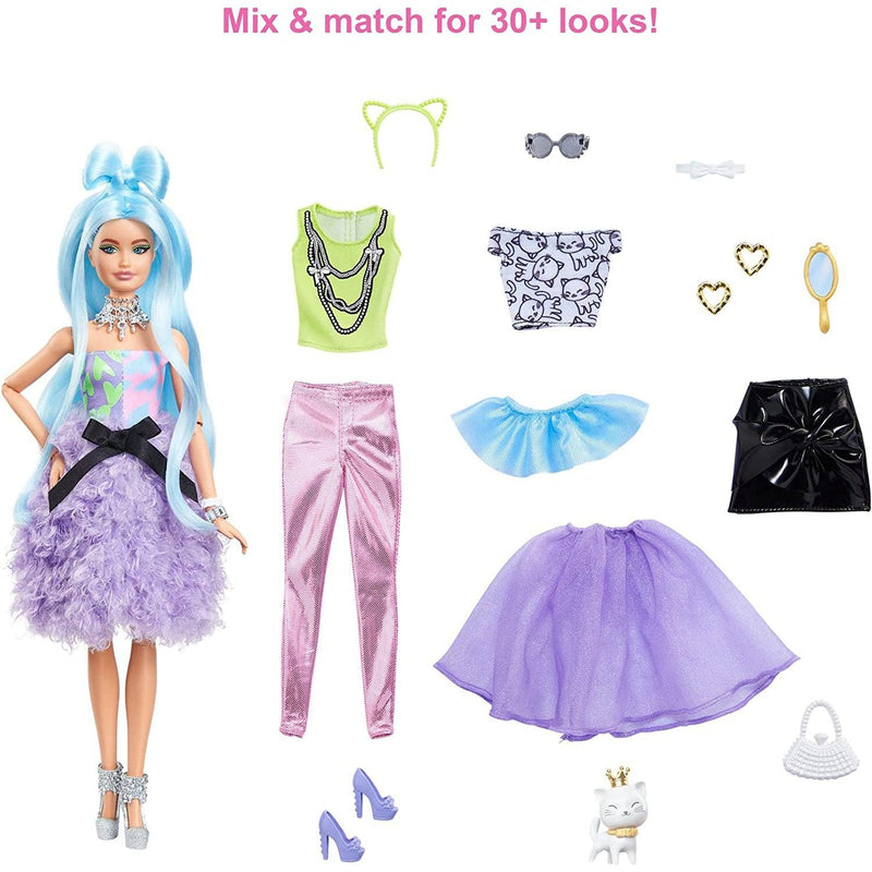 Barbie Xtra Deluxe Doll with Mix & Match Accessories