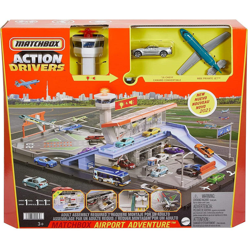 Matchbox Action Drivers Airport Adventure Playset