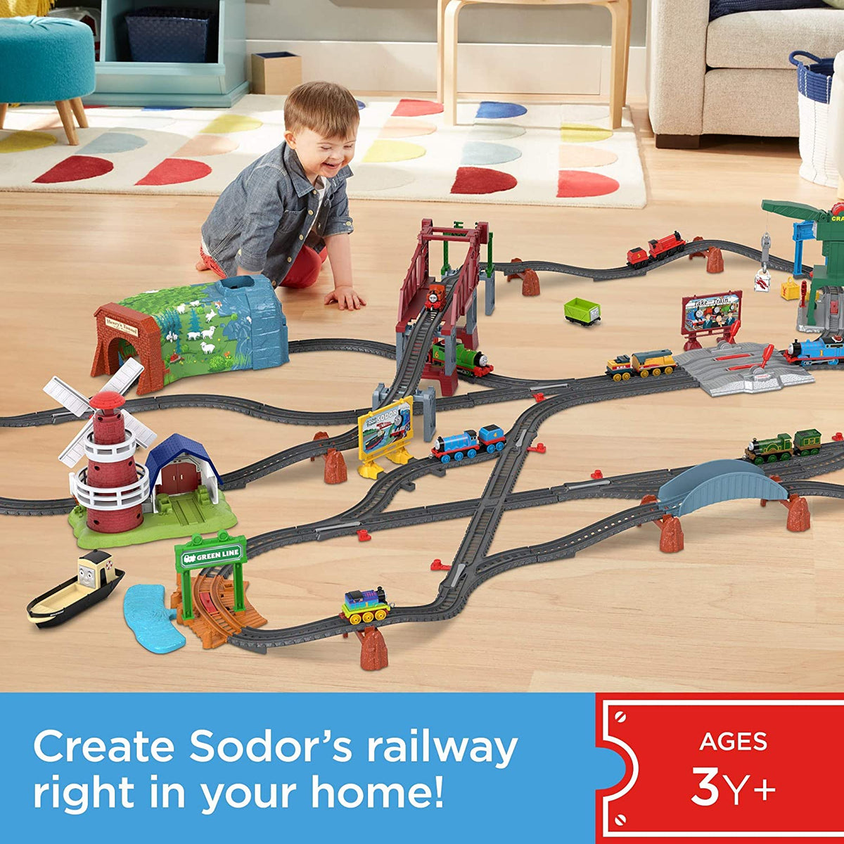 Thomas & Friends All offers Around Sodor Deluxe Set