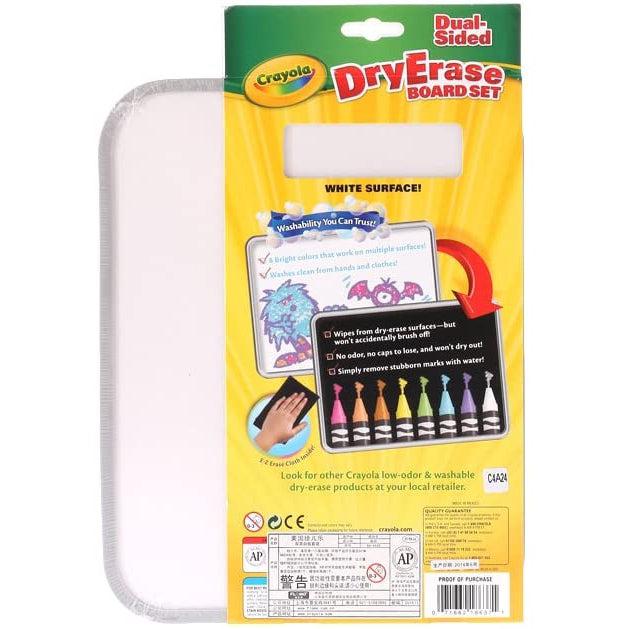 Crayola Dual Sided Dry Erase Board Set