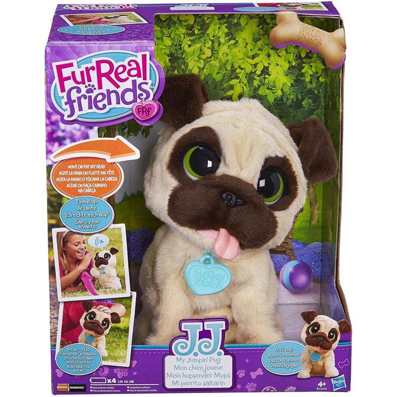 Fur Real Friends JJ My Jumping Pug Pet Toy