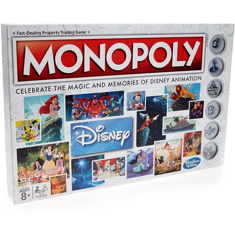 Disney Animation Monopoly