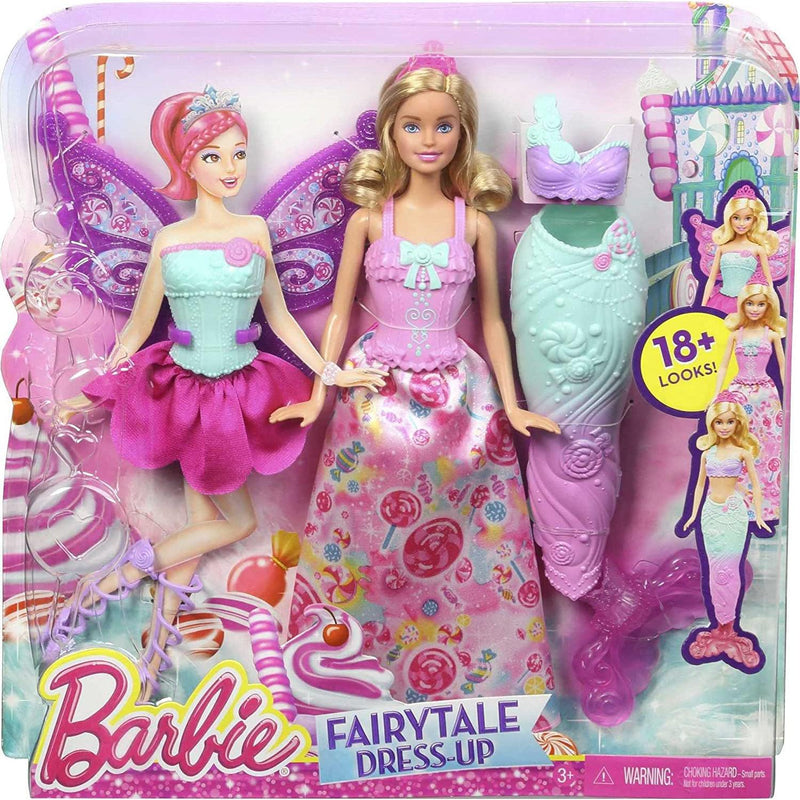 Barbie Fairytale Dress-Up Playset