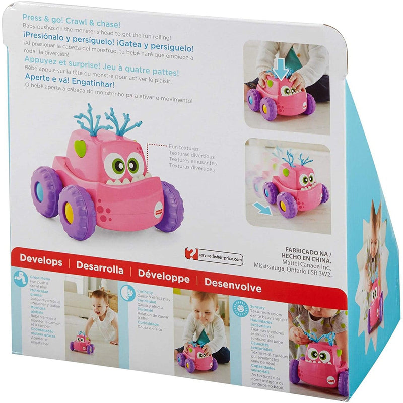 Fisher Price Press-N-Go Monster Truck - Pink