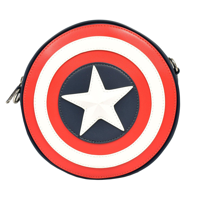 Loungefly Marvel The Infinity Saga Captain America & Winter Soldier Crossbody Bag