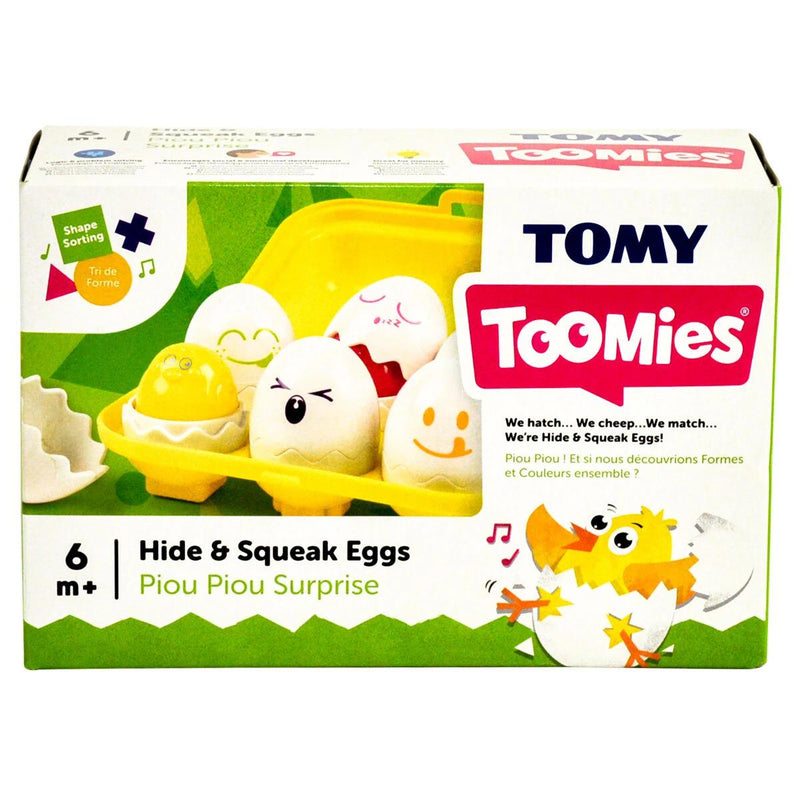 TOMY Toomies Hide N Squeak Eggs