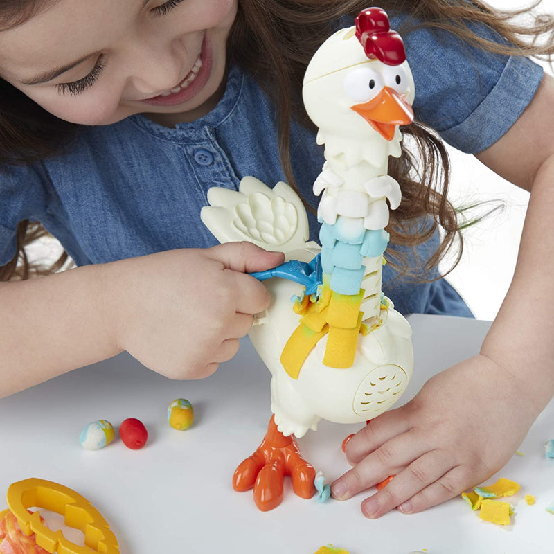 Play-Doh Cluck-a-Dee Chicken Animal Playset