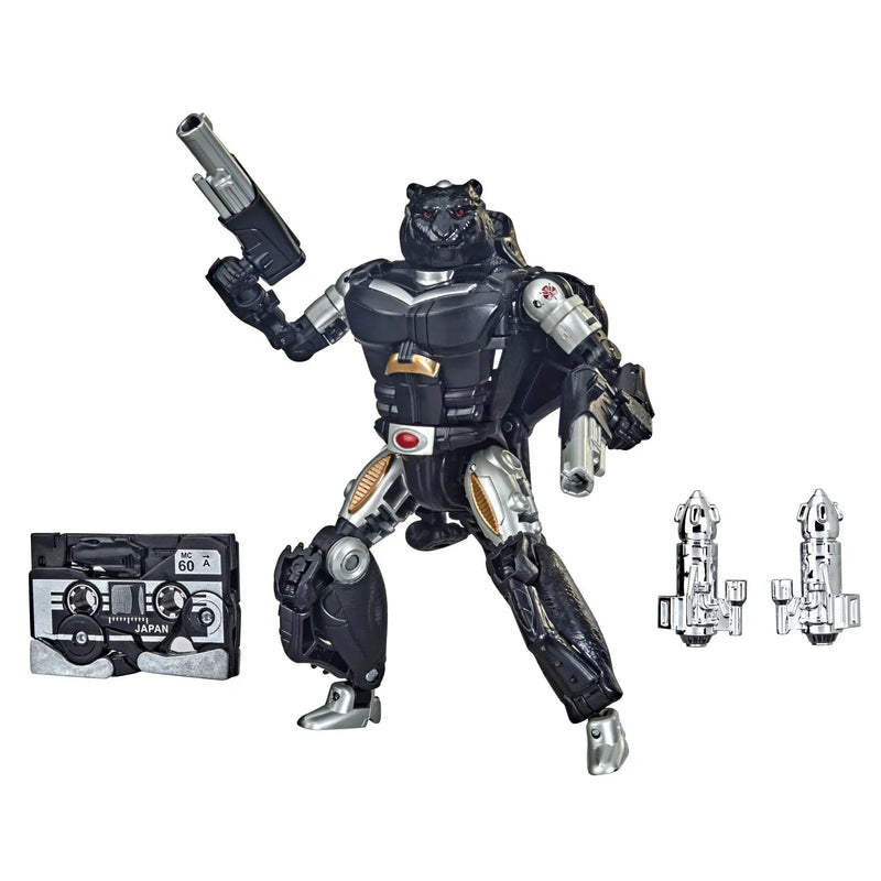 Transformers Generations War for Cybertron Deluxe Covert Agent Ravage and Micromaster Decepticons Forever Ravage