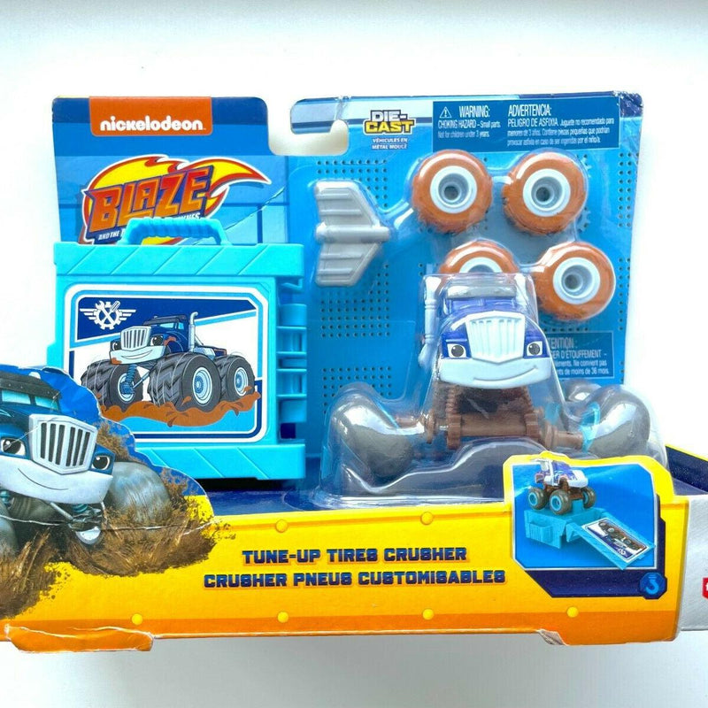 Blaze and the Monster Machines Tune Up Tyres Crusher Playset