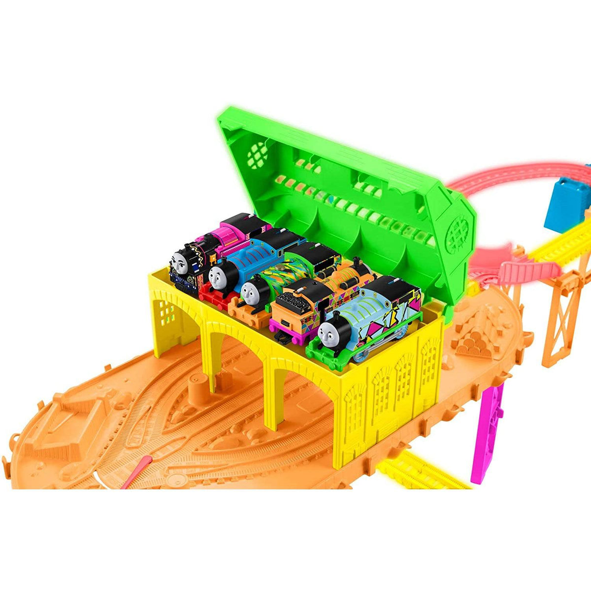 Thomas Friends Hyper Glow Station Playset Thomas Friends ToyDip