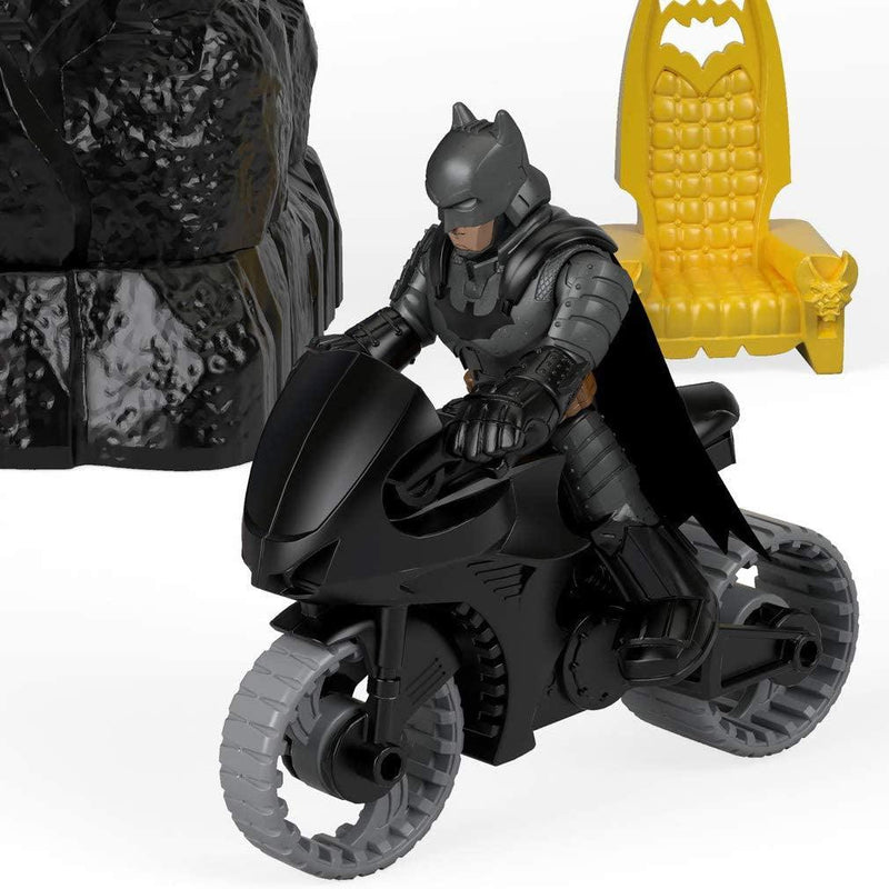 Imaginext Wayne Manor Batcave with Batman and Motorcycle