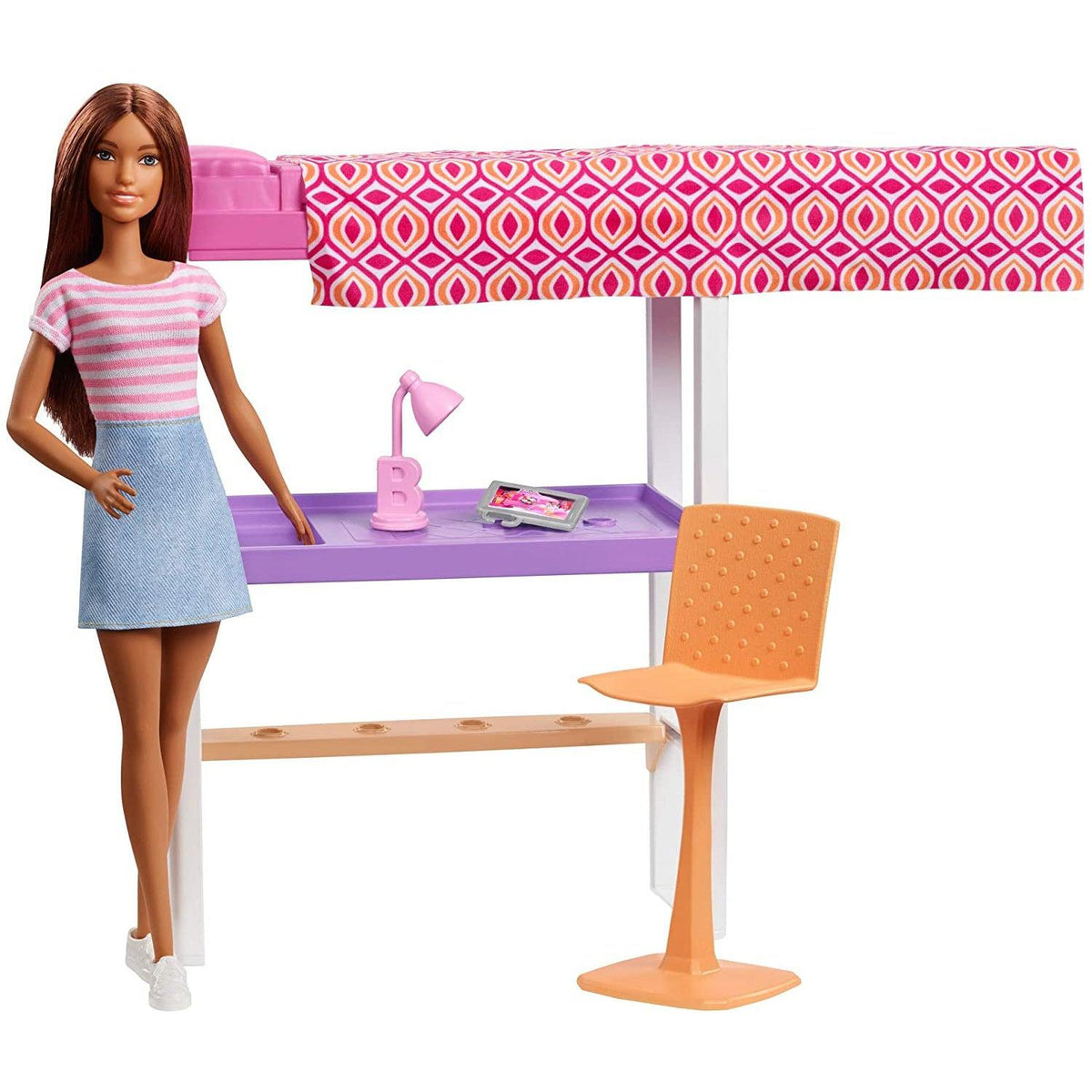 Barbie Doll Furniture and Loft Bed Playset Barbie Doll ToyDip