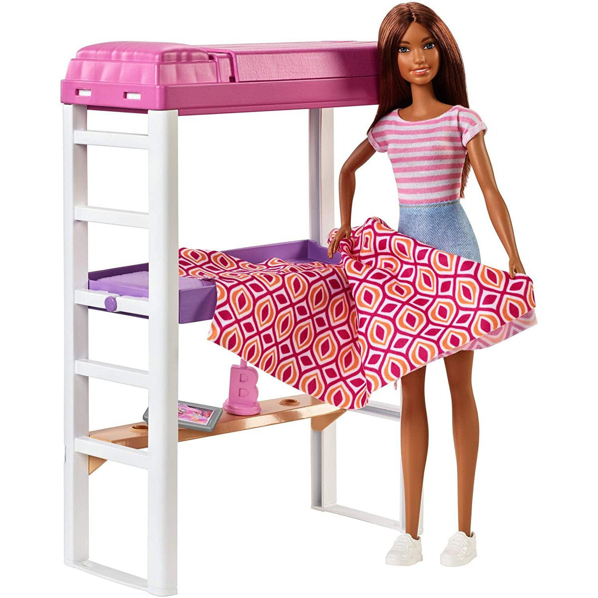 Barbie Doll Furniture and Loft Bed Playset Barbie Doll ToyDip