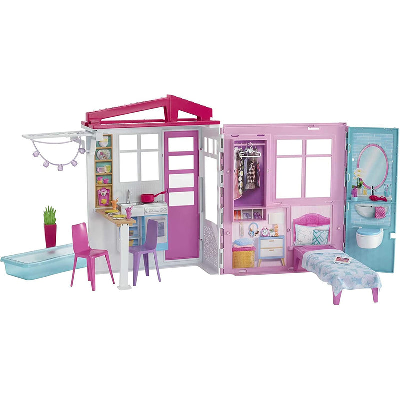 Barbie FXG54 Travel & Play Dollhouse