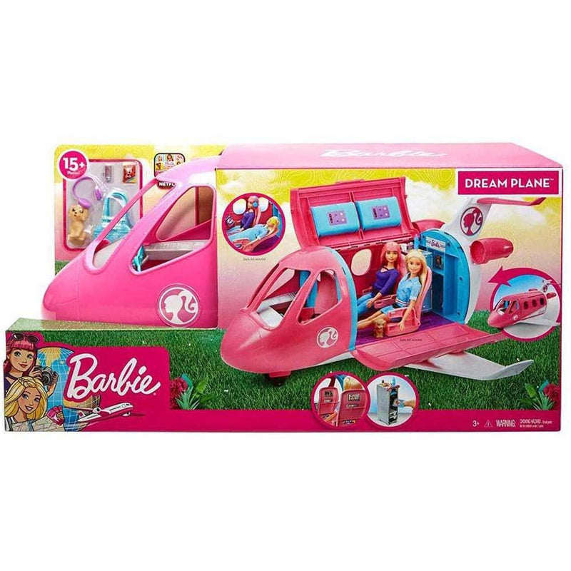 Barbie Dream Plane Playset with Dream Plane, Suitcase & Accessories