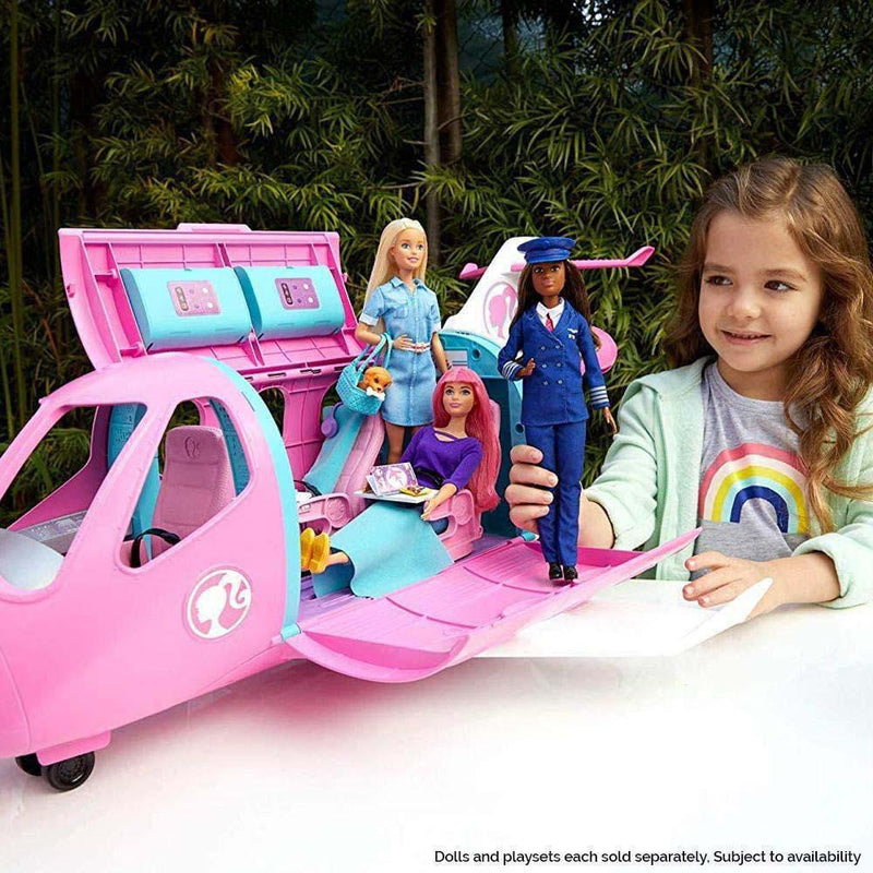 Barbie Dream Plane Playset with Dream Plane, Suitcase & Accessories