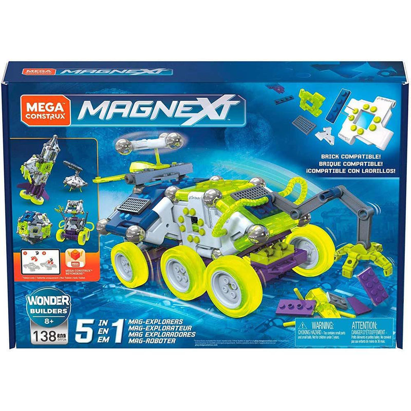 Mega Construx Magnext 5 in 1 Explorers
