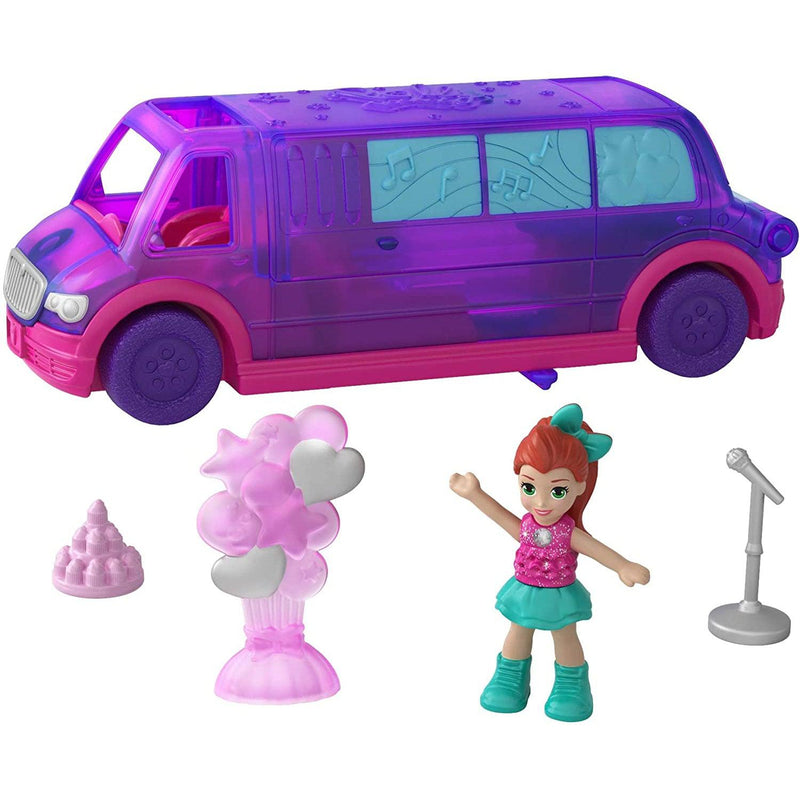 Polly Pocket Pollyville Party Limo Playset
