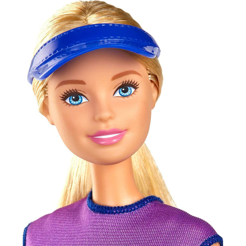 Barbie Doll & Accessories, Made to Move Career Volleyball Player Doll with  Uniform and Ball