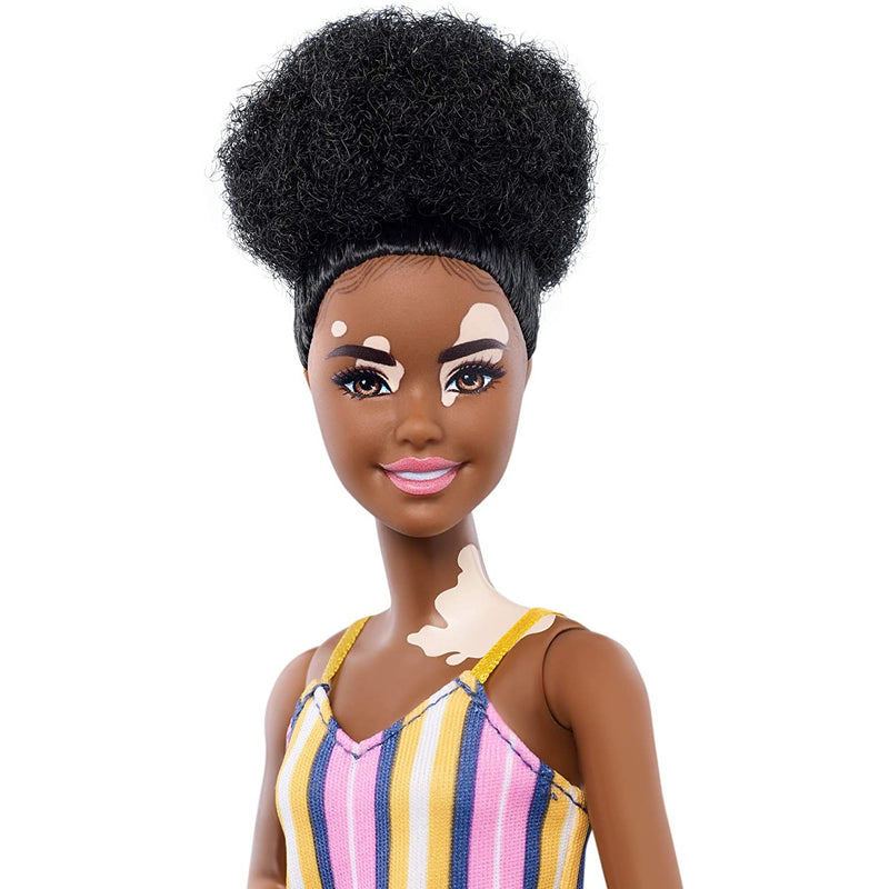 Barbie Fashionistas Doll with Striped Dress