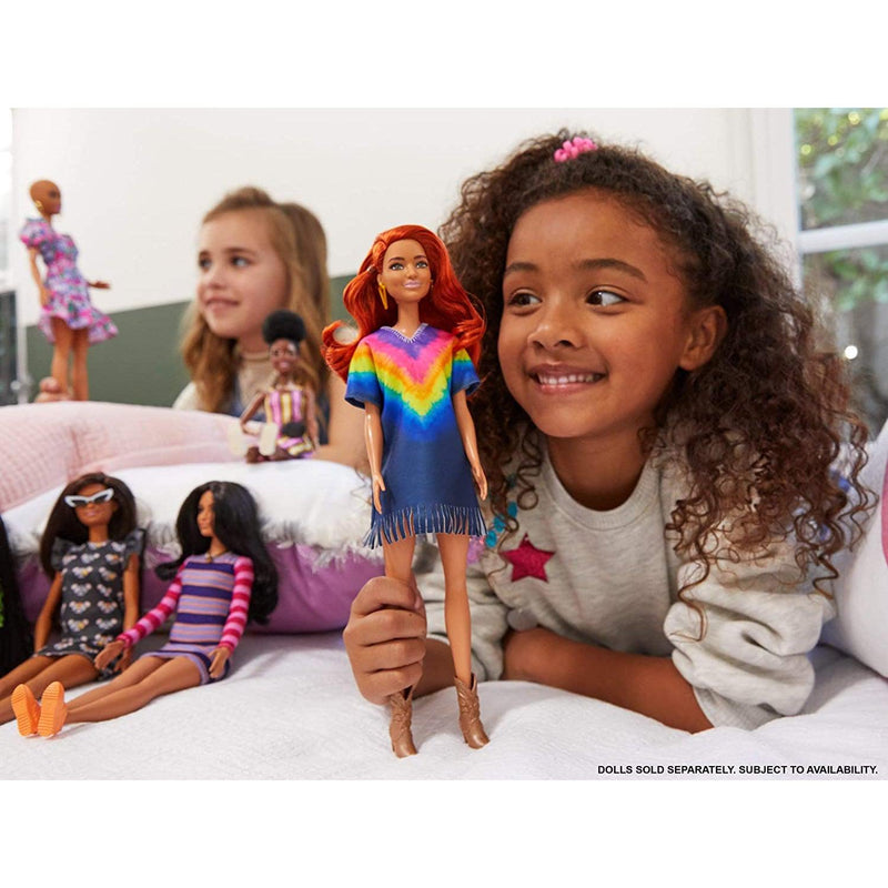 Barbie Fashionistas Doll with Tie-Dye Dress