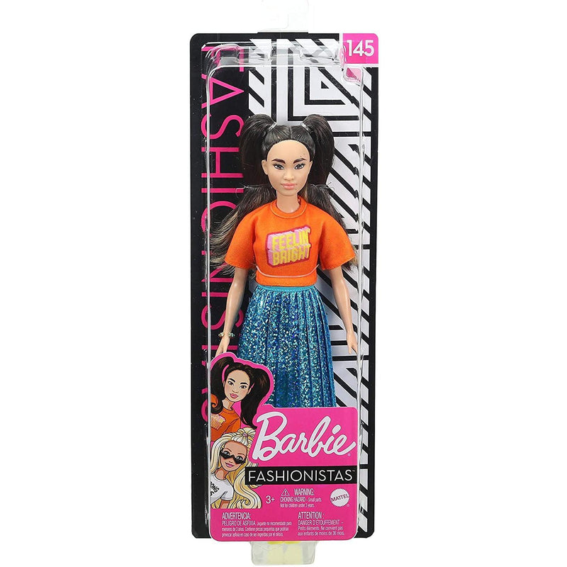 Barbie Fashionistas Long Skirt & Pigtails Doll
