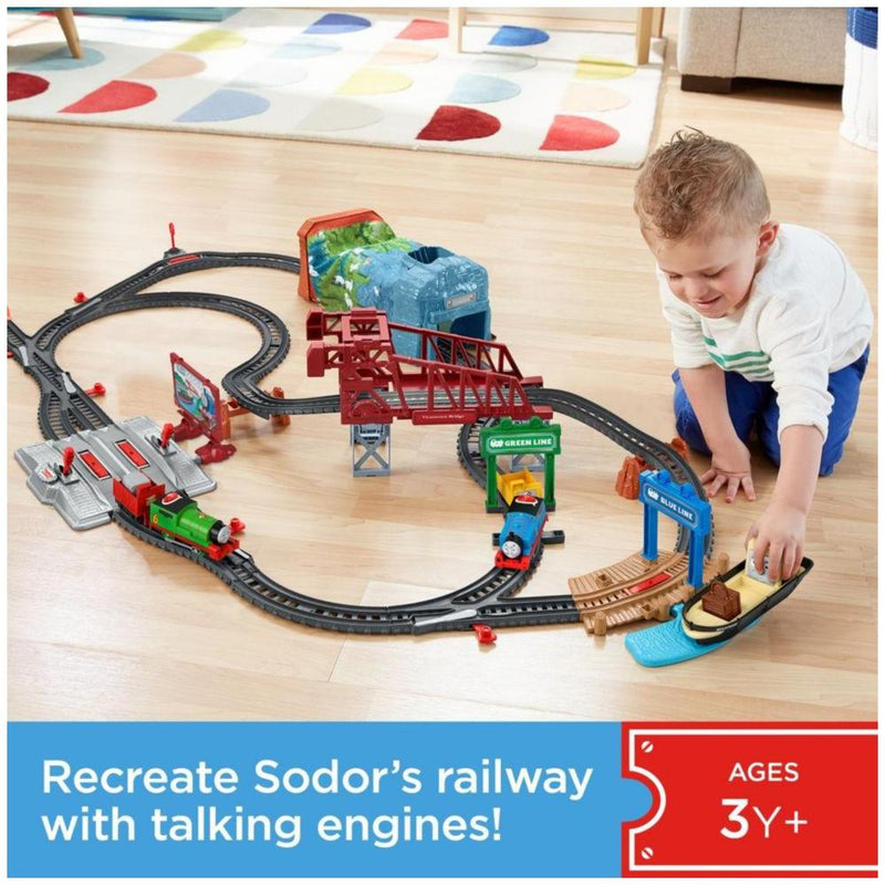 Talking Thomas & Percy Train Set