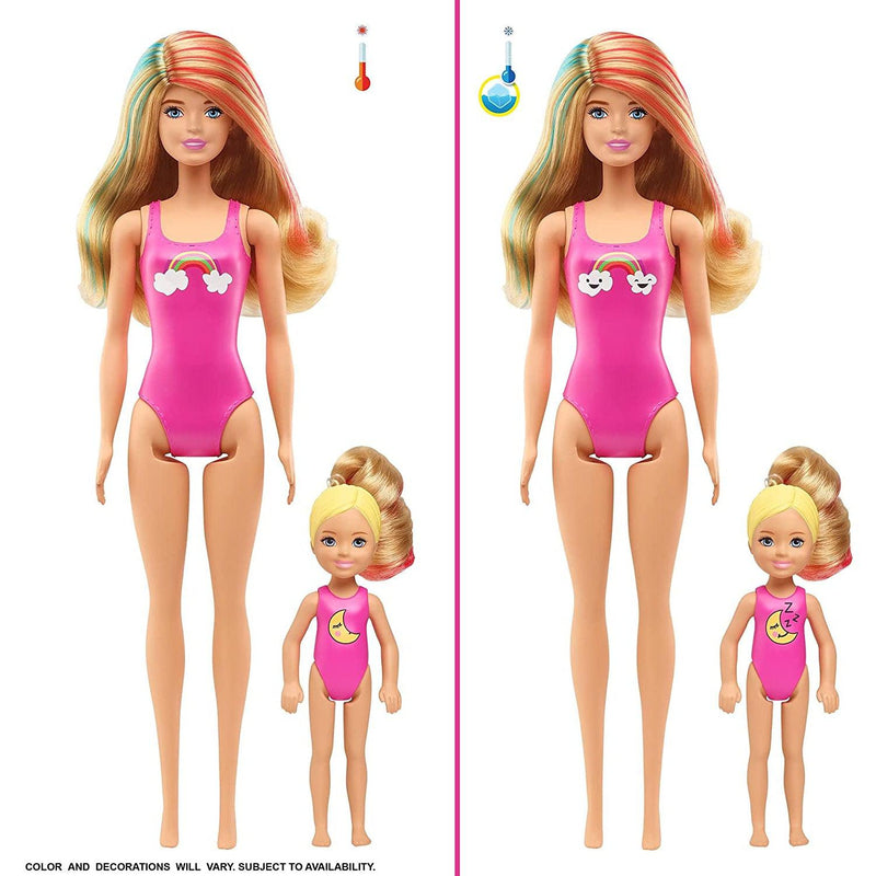 Barbie Colour Reveal Slumber Party Doll