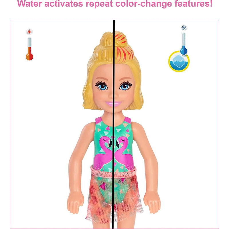 Barbie Chelsea Colour Reveal Sand and Sun Doll