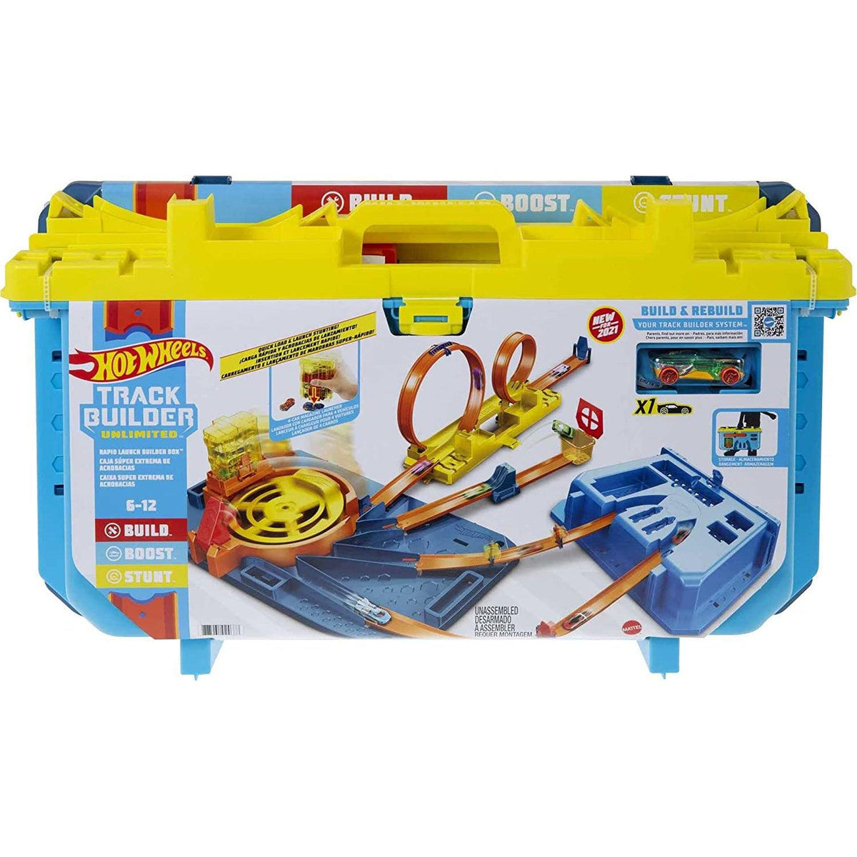 Hot Wheels Unlimited Rapid Launch Builder Box Hot Wheels ToyDip