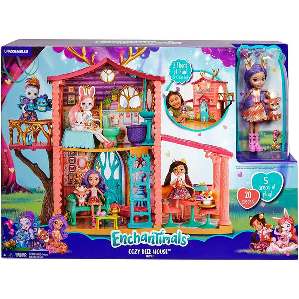 Enchantimals Cozy Deer House Playset Enchantimals Playsets ToyDip