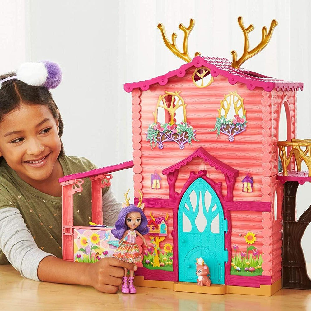 Enchantimals Cozy Deer House Playset Enchantimals Playsets ToyDip