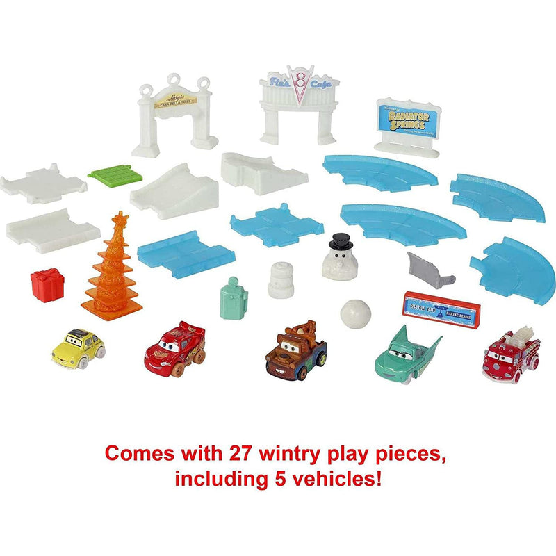 Disney Cars Advent Calendar Playset Disney Cars ToyDip