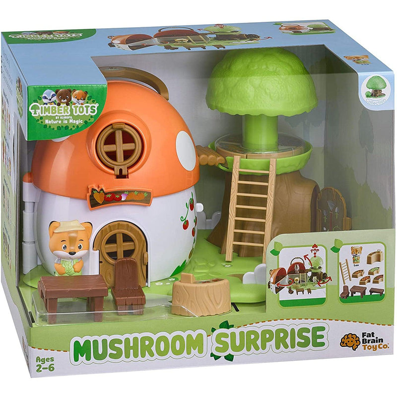 Timber Tots Mushroom Surprise Playset