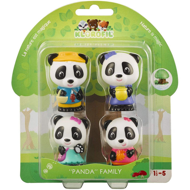 Timber Tots Panda Family Playset