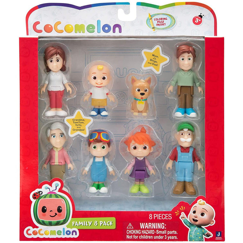CoComelon 8 Figure Family Pack