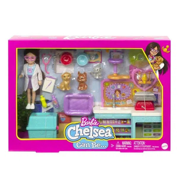 Barbie Chelsea Can Be Pet Vet Playset