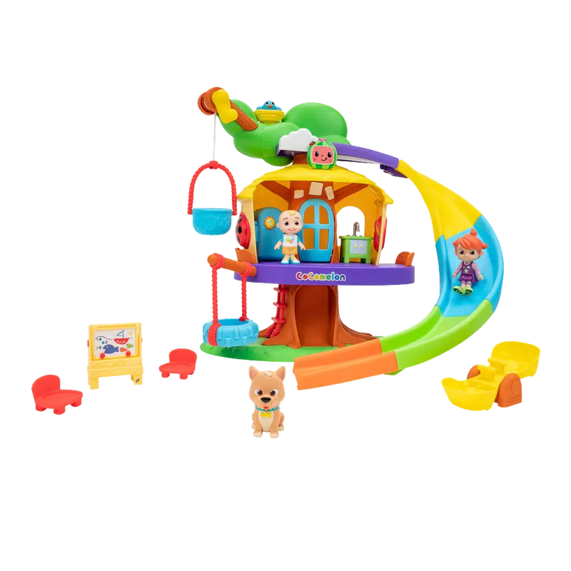 Cocomelon JJ's Deluxe Clubhouse Playset