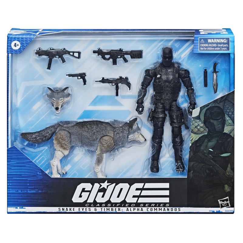 GI Joe Classified Series: Snake Eyes & Timber Alpha Commandos