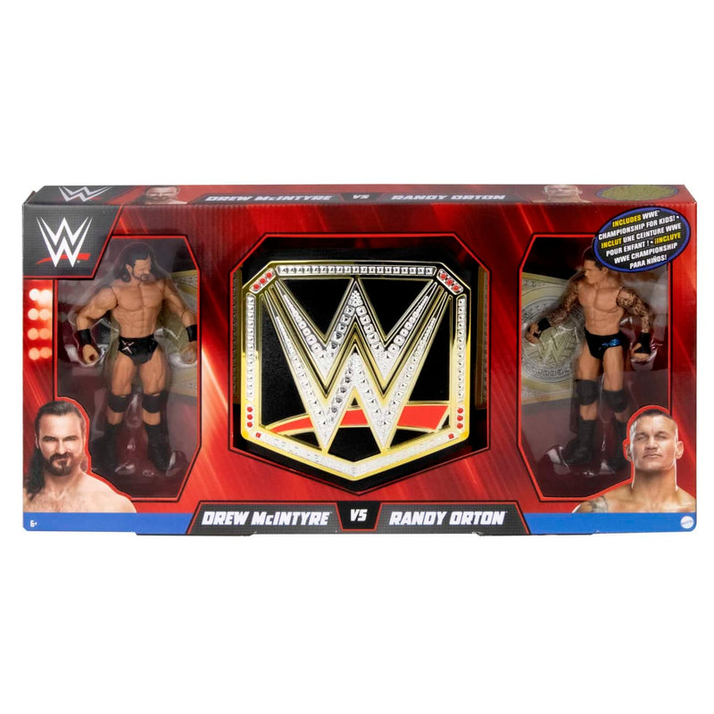 WWE Championship Rivals Drew McIntyre vs Randy Orton Bundle Playset